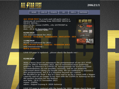 allstarfest.be snapshot