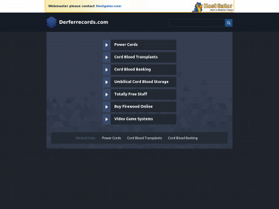 derferrecords.com snapshot