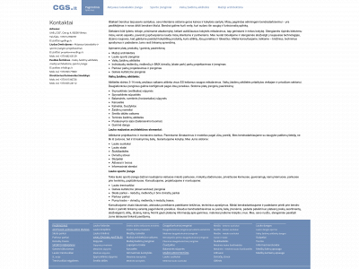 cgs.lt snapshot