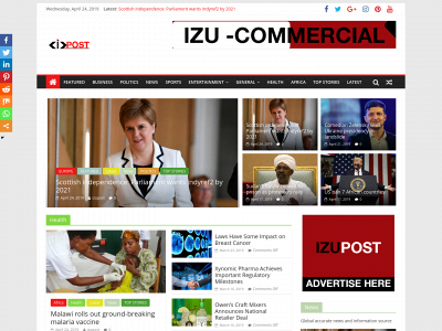izupost.com snapshot
