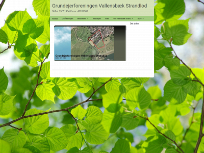 vallensbaek-strandlod.dk snapshot