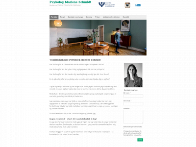 marleneschmidt.dk snapshot