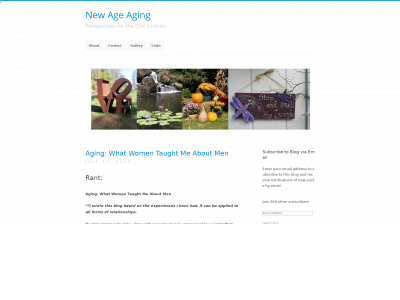 newageaging.com snapshot