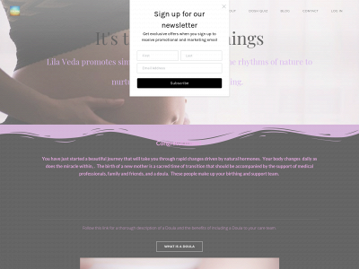 www.lila-veda.com snapshot