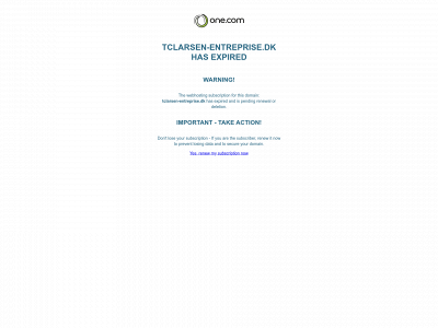 tclarsen-entreprise.dk snapshot