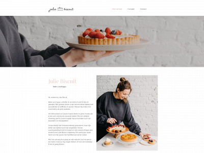 juliebiscuit.be snapshot