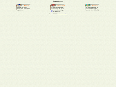 sourcecode.se snapshot