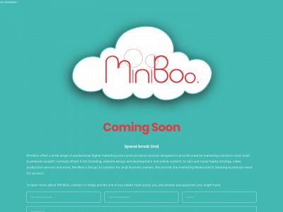 miniboo.com.au snapshot