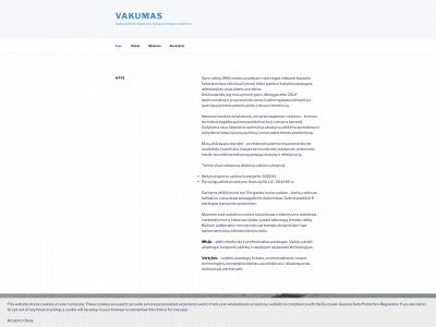 vakumas.lt snapshot