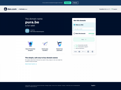 pura.be snapshot
