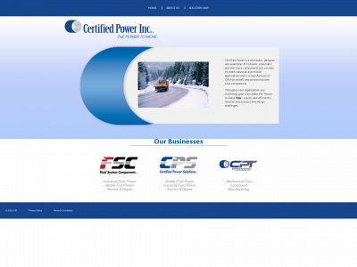 certifiedpower.com snapshot