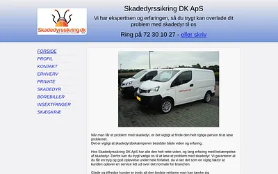 skadedyrssikring.dk snapshot