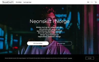 neoncraft.no snapshot