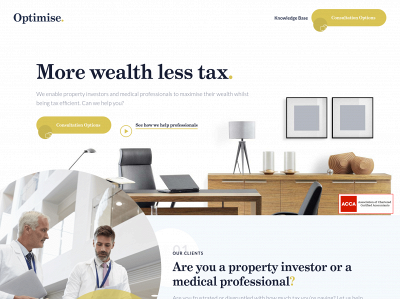 optimiseaccountants.co.uk snapshot