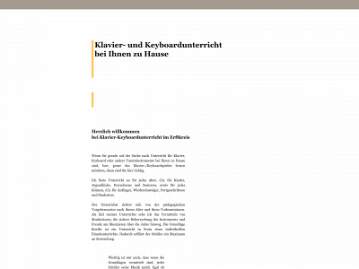 klavier-keyboardunterricht.de snapshot