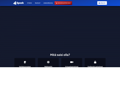 speek.fi snapshot