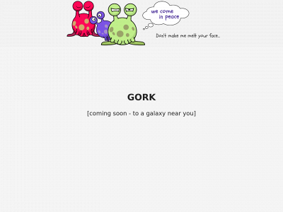gorkme.com snapshot
