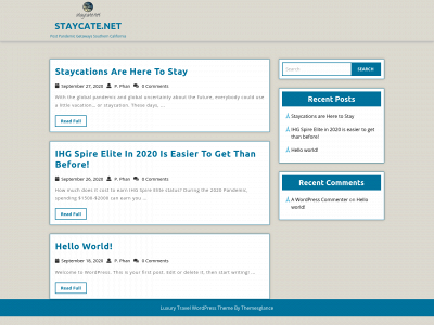 staycate.net snapshot