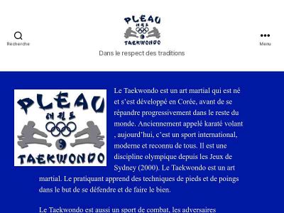 pleautaekwondo.com snapshot