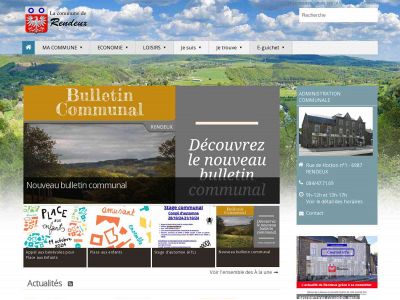 ecolecommunalederendeux.be snapshot