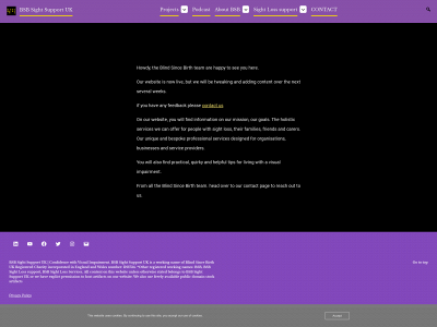 bsbsightsupport.uk snapshot