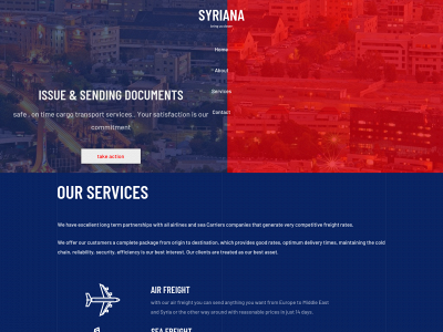 syrianashipping.com snapshot