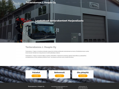 terasrakennehaapio.fi snapshot