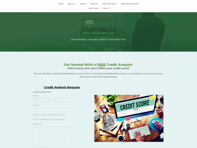 emeraldcrs.com snapshot