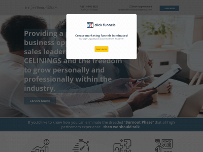 theshepardagency.com snapshot