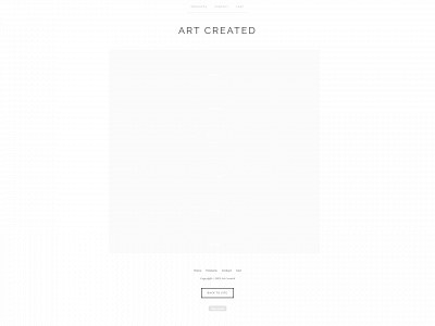 artcreated.org snapshot