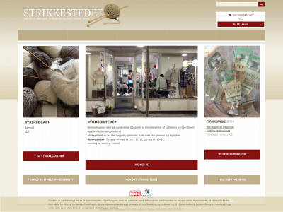 strikkestedet.dk snapshot