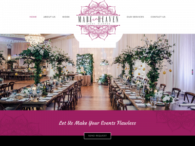 madeinheaveneventplanning.com snapshot