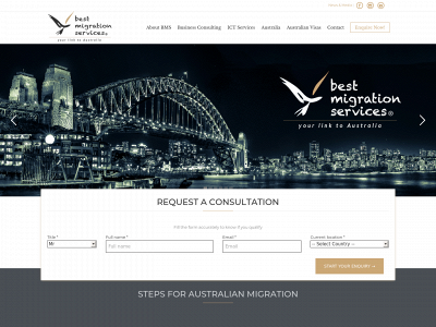 bmsmigration.com snapshot