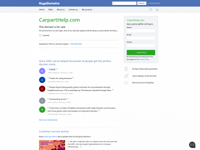 carparthelp.com snapshot