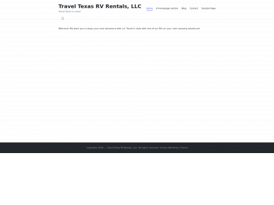 traveltexasrvrentals.com snapshot