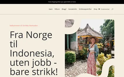 strikkenomaden.no snapshot