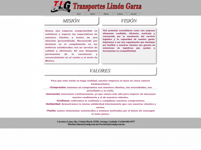 translg.com.mx snapshot