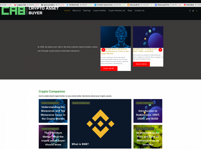 cryptoassetbuyer.com snapshot