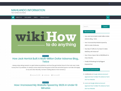 www.mahilando.info snapshot