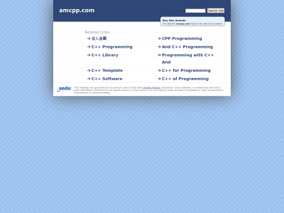 amcpp.com snapshot