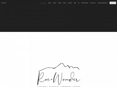 roeandwonder.com snapshot