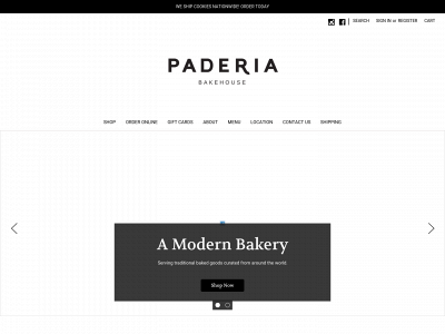 paderiabakehouse.com snapshot