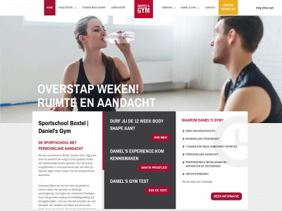 danielsgym.nl snapshot