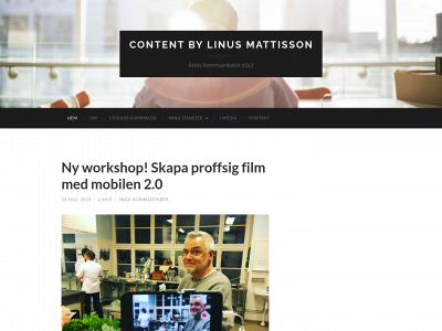 linusmattisson.se snapshot