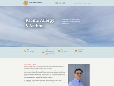 pacallergy.com snapshot