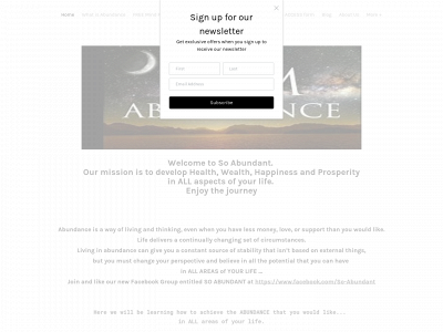 soabundant.weebly.com snapshot