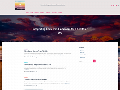 inspirelevation.org snapshot