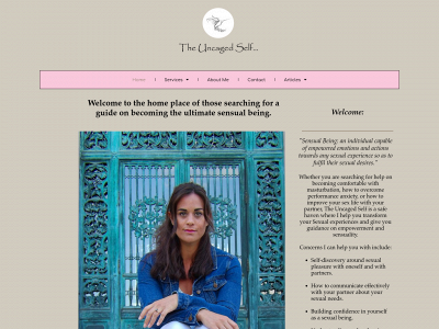 theuncagedself.com snapshot