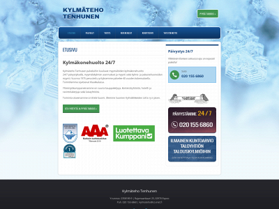 kylmatehotenhunen.fi snapshot