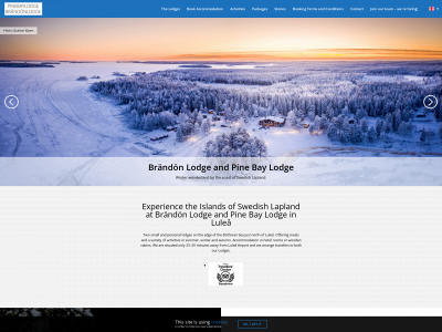 www.pinebaylodge.se snapshot